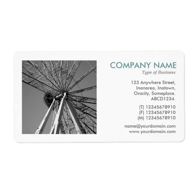 Square Photo - Reinventing the Big Wheel Label (Front)