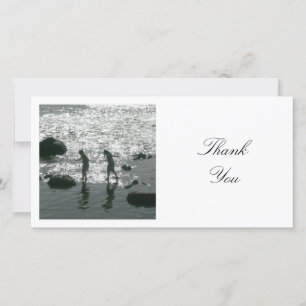 Square Photo - Stepping Stones Thank You Card