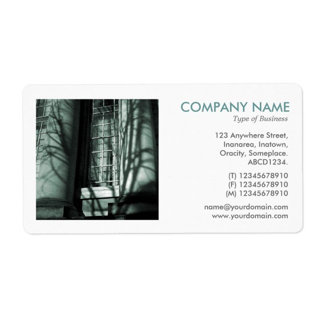 Square Photo - The Museum Label (Front)