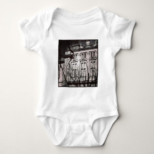 Square photo - University Baby Bodysuit (Front)