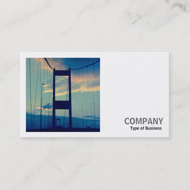 Square Photo (v2) - Bridge to England Business Card (Front)