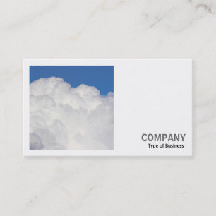 Square Photo (v2) - Cumulus Clouds Business Card