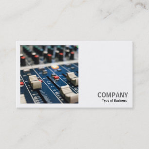 Square Photo (v2) - Mixing Desk Business Card
