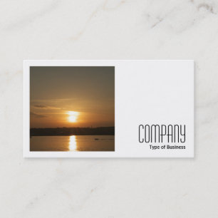 Square Photo (v2) - Sunset over Cardiff Bay Business Card