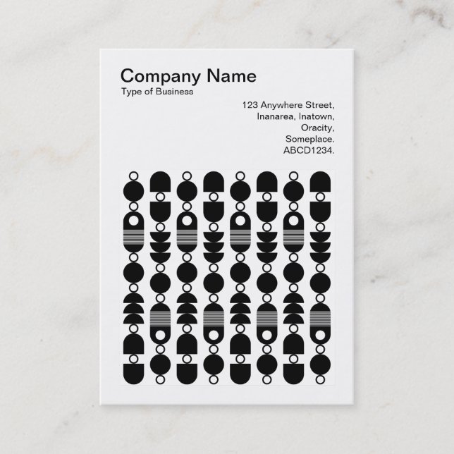 Square Photo (v3) - Abstract 140823 Business Card (Front)