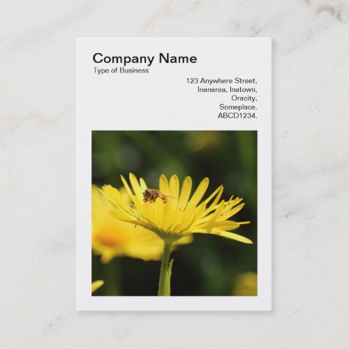 Square Photo v3 _ Busy Bee Business Card
