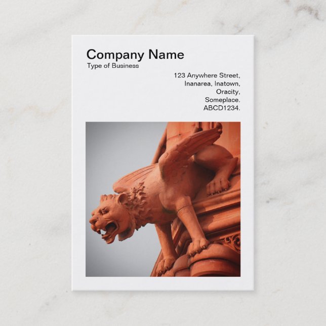 Square Photo (v3) - Chimera Business Card (Front)