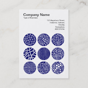 Square Photo (v3) - Decorative Circles 02 Business Card
