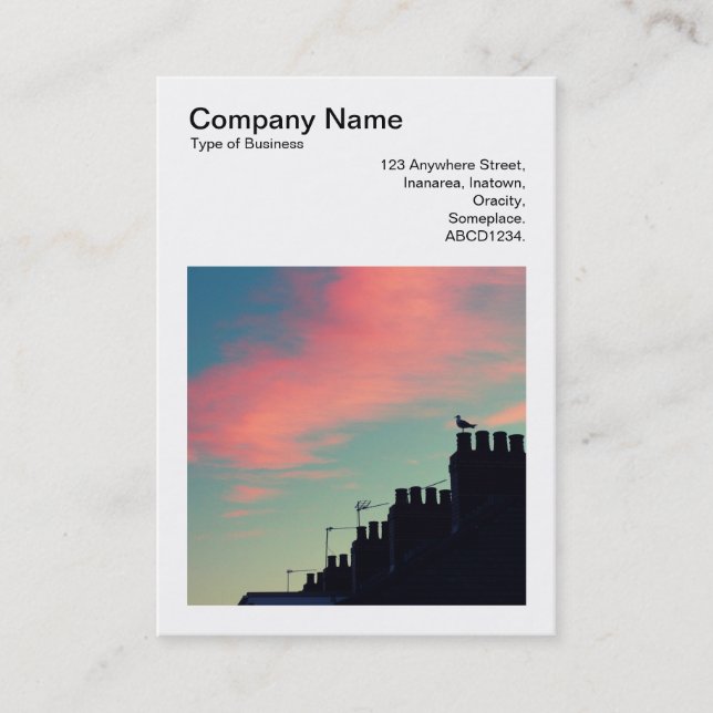 Square Photo (v3) - Early Bird Business Card (Front)