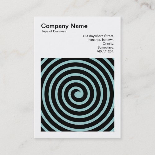 Square Photo v3 _ Spiral Business Card
