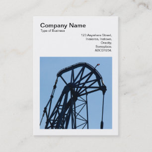 Square Photo (v3) - Tower Crane (Detail) Business Card