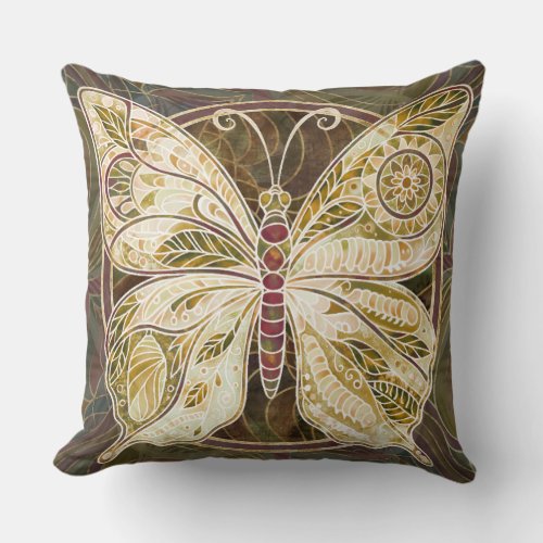 Square Pillow “The Storyteller of Ancient Echoes”
