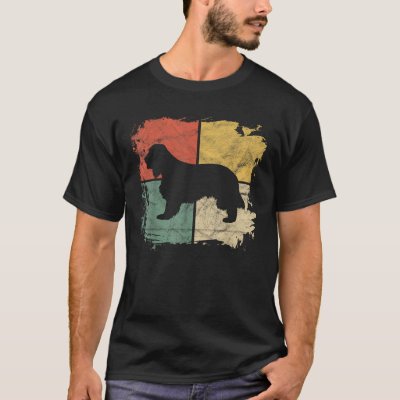 Square Retro Spaniel Owner Gift Dog English Cocker T-Shirt