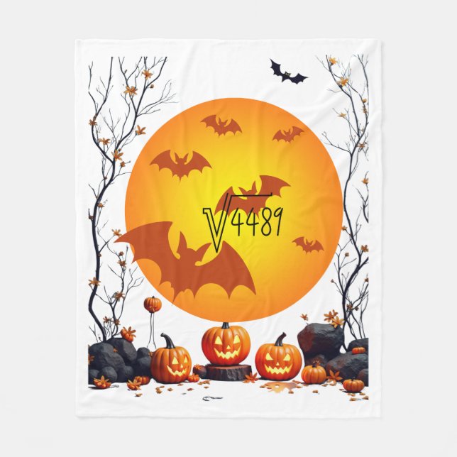 Square Root 4489  Fleece Blanket (Front)