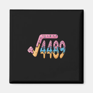 Square Root 4489 Ice Cream Slang Math 67 Six Seven Magnet