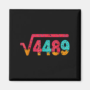 Square Root 4489 Slang Math Teacher Six Seven 6 7  Magnet