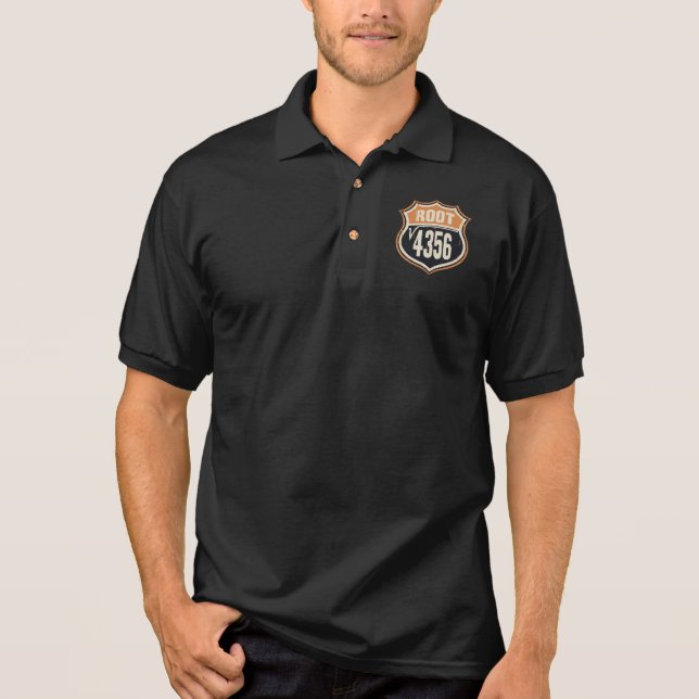 Square Root 66 Polo Shirt (Front)