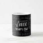 Square Root of 3600 60th Birthday 60 Year Old Gift Coffee Mug<br><div class="desc">Perfect 60 Yrs Old Gift Idea for Father,  Mother or any math lover. Square Root Of 3600 Years Old. Awesome gift for fathers,  mothers,  grandpa,  grandma or any people who loves math.</div>