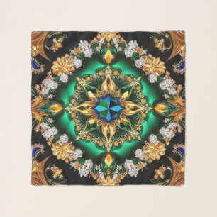 Square Scarf with Brazilian Colors