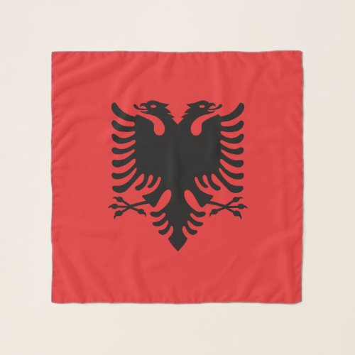 Square Scarf with flag of Albania