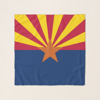 Square Scarf with flag of Arizona State, USA