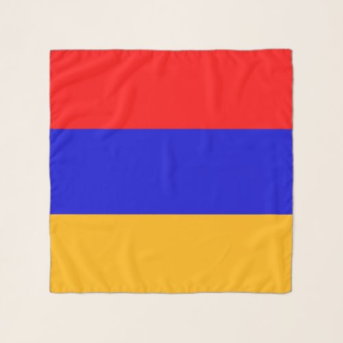 Square Scarf with flag of Armenia