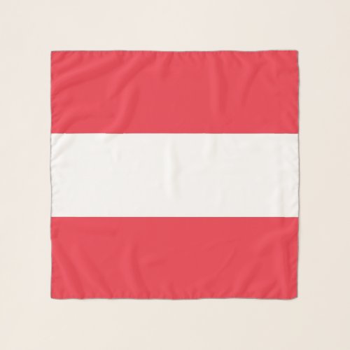 Square Scarf with flag of Austria