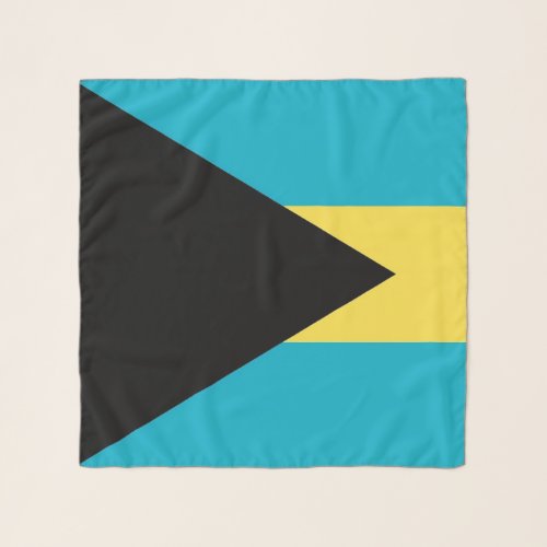 Square Scarf with flag of Bahamas