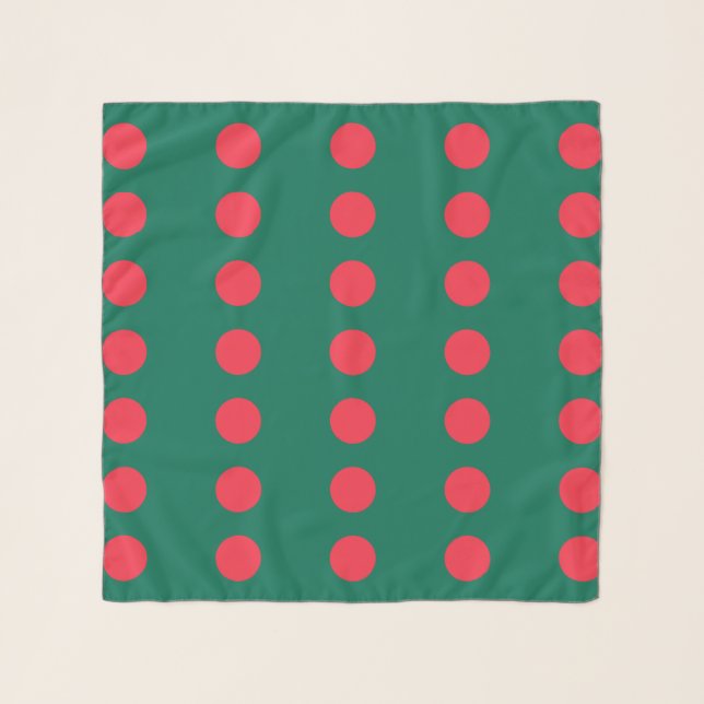 Square Scarf with flag of Bangladesh (Front)
