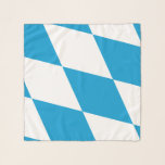 Square Scarf with flag of Bavaria, Germany<br><div class="desc">Elevate your attire with our stylish square scarf featuring the flag of Bavaria, perfect for adding a touch of Bavarian heritage to any outfit! Crafted with meticulous care, this square scarf is more than just a fashion accessory; it's a celebration of Bavarian culture and pride. The design prominently showcases the...</div>