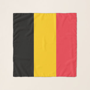 Square Scarf with flag of Belgium