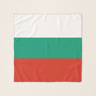 Square Scarf with flag of Bulgaria
