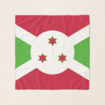 Square Scarf with flag of Burundi<br><div class="desc">Add a touch of Burundian pride to your wardrobe with our elegant square scarf featuring the flag of Burundi! Designed for both style and versatility, this scarf is more than just an accessory—it’s a celebration of Burundi’s heritage. The striking design showcases the iconic Burundian flag, creating a bold and meaningful...</div>