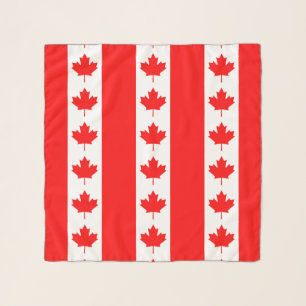 Square Scarf with flag of Canada