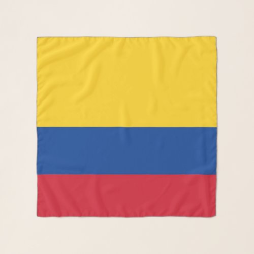 Square Scarf with flag of Colombia