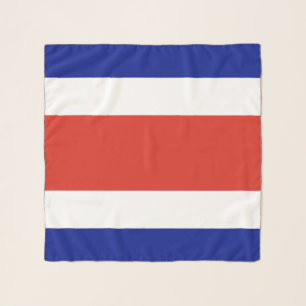 Square Scarf with flag of Costa Rica