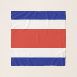 Square Scarf with flag of Costa Rica