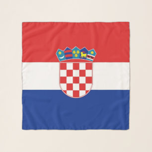 Square Scarf with flag of Croatia
