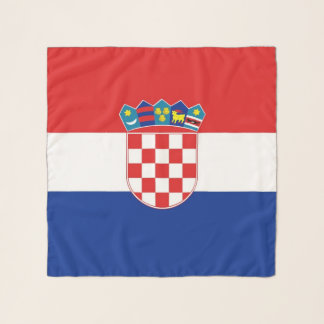 Square Scarf with flag of Croatia