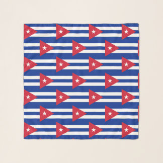 Square Scarf with flag of Cuba