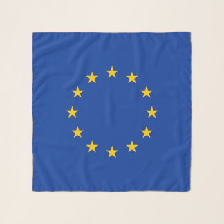 Square Scarf with flag of European Union