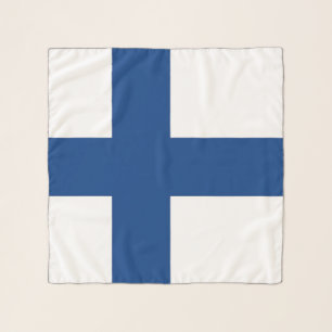 Square Scarf with flag of Finland