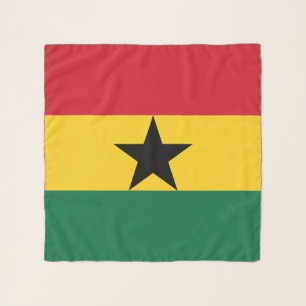 Square Scarf with flag of Ghana