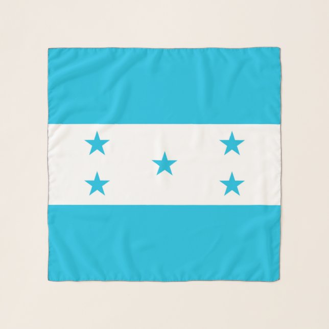 Square Scarf with flag of Honduras (Front)