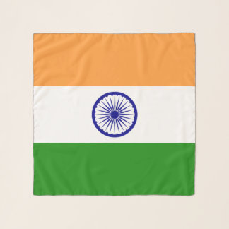 Square Scarf with flag of India