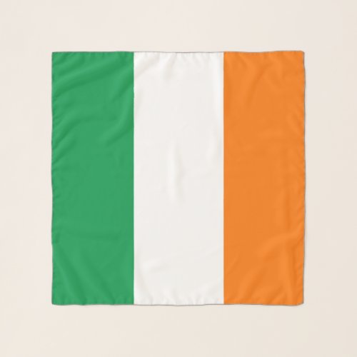 Square Scarf with flag of Ireland