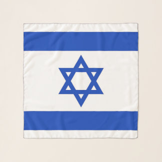 Square Scarf with flag of Israel