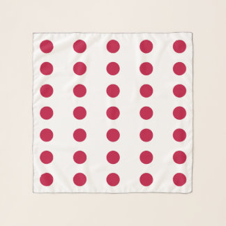 Square Scarf with flag of Japan