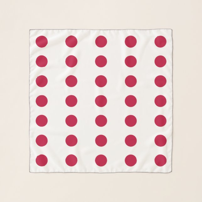 Square Scarf with flag of Japan (Front)