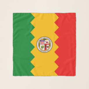 Square Scarf with flag of Los Angeles, USA